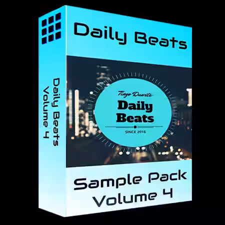 Daily Beats Sample Pack Volume 4 [WAV] - Sample Pack Artwork
