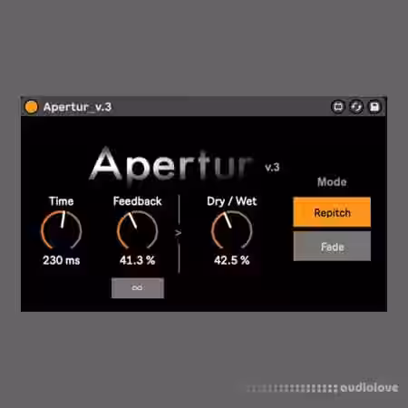 daisuke kawashima Apertur [Max for Live] - Sample Pack Artwork