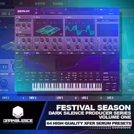 Dark Silence Sound Design Dark Silence: Festival Season For Serum [Synth Presets, WAV] - Sample Pack Artwork