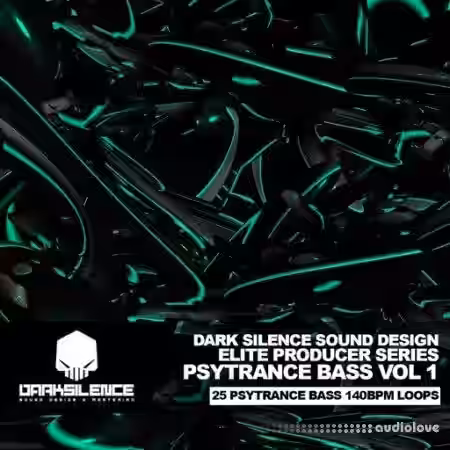 Dark Silence Sound Design Psytrance Bass Volume 1 [WAV] - Sample Pack Artwork