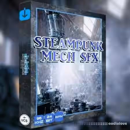 David Dumais Audio Steampunk Mech SFX [WAV] - Sample Pack Artwork