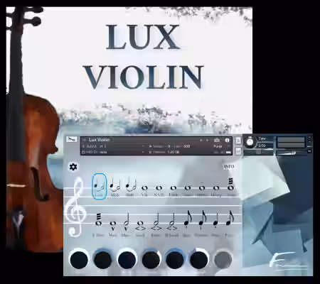 David Forner Lux Violin v1.1 [KONTAKT] - Sample Pack Artwork