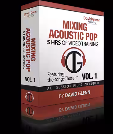 David Glenn Recording Mixing Acoustic Pop [TUTORiAL] - Sample Pack Artwork