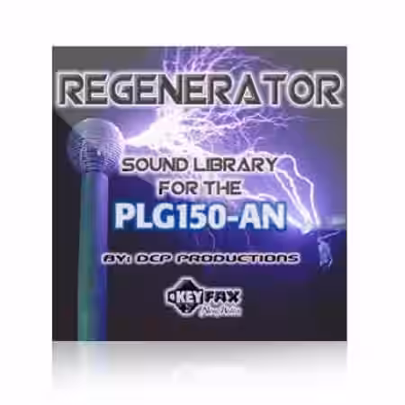 DCP Productions Regenerator Voice Bank for use with the PLG150-AN (Yamaha MOTIF Classic and Rack / MOTIF ES and Rack) [Synth Presets] - Sample Pack Artwork
