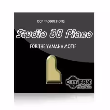 DCP Productions Studio 88 Piano Voice Bank for Yamaha Classic/Motif ES (Yamaha Disklavier MK. 3) W2A W3A [Synth Presets] - Sample Pack Artwork