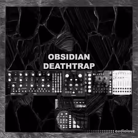DeathTrap/Livingdeadbeat Obsidian DeathTrap Sample Pack [WAV] - Sample Pack Artwork