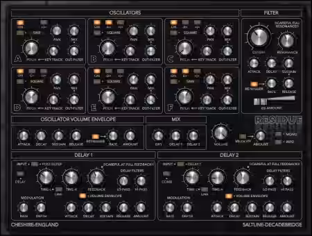 DecadeBridge Residue v1.0 REGGED [WiN] - Sample Pack Artwork