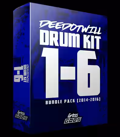 Deedotwill Drum Kits Vol.1-6 Bundle Pack [WAV, Plugins Presets] - Sample Pack Artwork