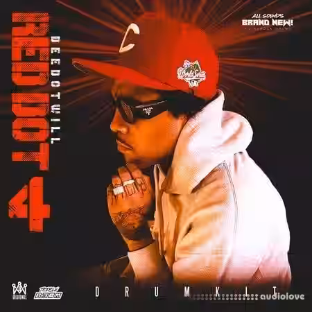Deedotwill RED DOT 4 Drum Kit (Official) [WAV] - Sample Pack Artwork