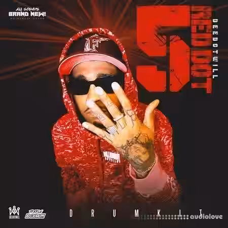 Deedotwill RED DOT 5 Drum Kit (Official) [WAV] - Sample Pack Artwork