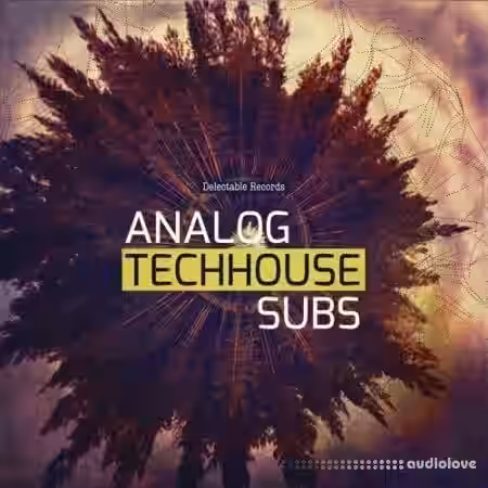 Delectable Records Analog Tech House Subs [WAV] - Sample Pack Artwork