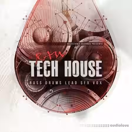 Delectable Records Raw Tech House [WAV] - Sample Pack Artwork