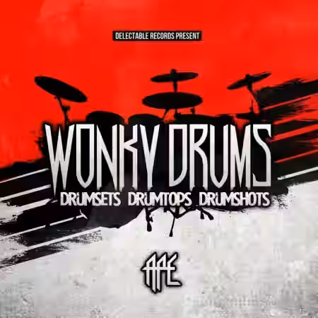 Delectable Records Wonky Drums [WAV] - Sample Pack Artwork