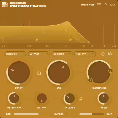 Denise Audio Motion Filter v1.1 [MacOSX] - Sample Pack Artwork