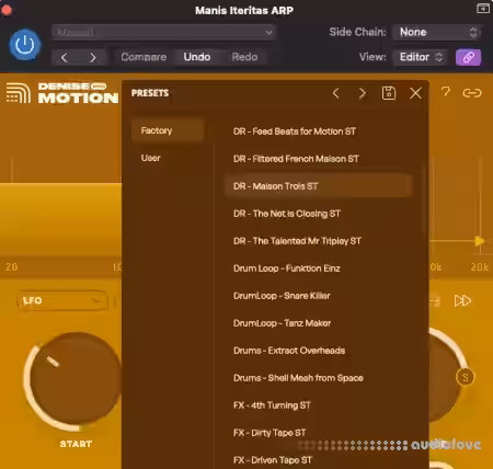 Denise Audio Motion Filter v1.1.0 [WiN] - Sample Pack Artwork