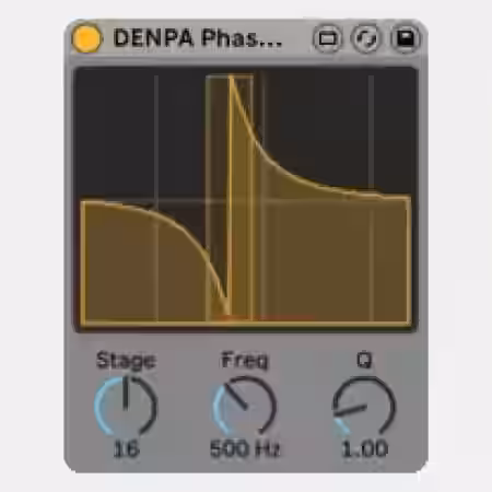 DENPA Phase Shifter v1.0 [Max for Live] - Sample Pack Artwork