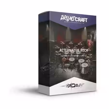 Develop Device Alternative Rock: Superior Drummer 3 Preset - Sample Pack Artwork