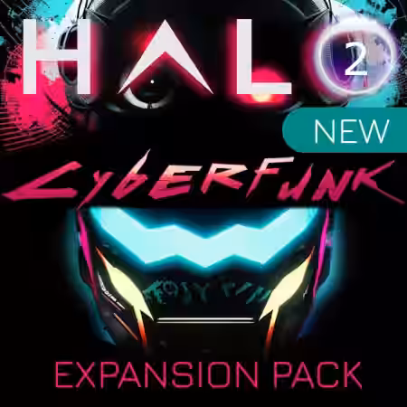 DHPlugins Halo 2 Cyberfunk Expansion - Sample Pack Artwork