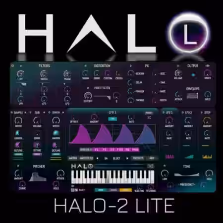 DHPlugins HALO 2 LITE v2.0.4 [WiN] - Sample Pack Artwork