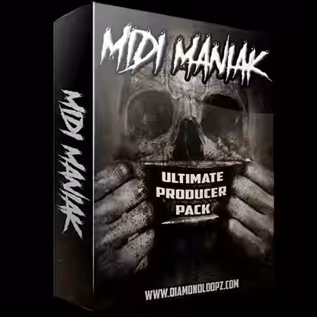 Diamond Loopz Midi Maniak Vol.1 [MiDi] - Sample Pack Artwork