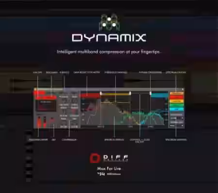 DIFF Devices DYNAMIX [Max for Live] - Sample Pack Artwork