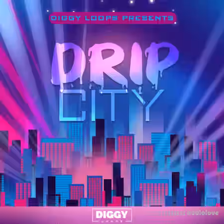 Diggy Loops Drip City [WAV] - Sample Pack Artwork