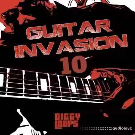 Diggy Loops Guitar Invasion 10 [WAV] - Sample Pack Artwork