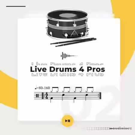 Diginoiz Live Drums 4 Pros 2 [WAV] - Sample Pack Artwork