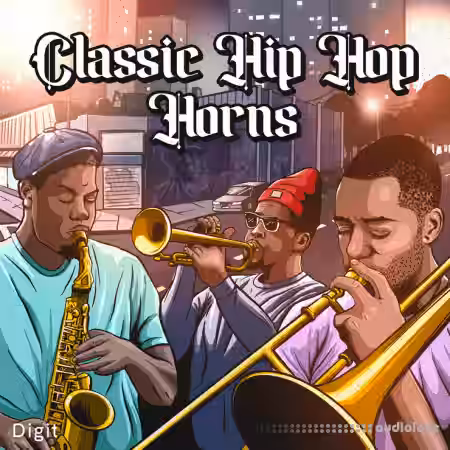 Digit Music Classic Hip Hop Horns [WAV] - Sample Pack Artwork