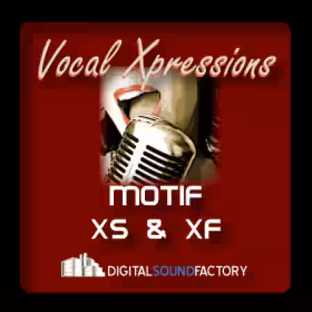 Digital Sound Factory Motif Vocal Xpression - Sample Pack Artwork
