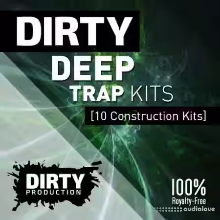 Dirty Production Dirty Deep Trap Kits [WAV, MiDi, DAW Templates] - Sample Pack Artwork