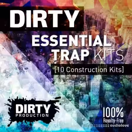 Dirty Production Dirty Essential Trap Kits [WAV, MiDi] - Sample Pack Artwork