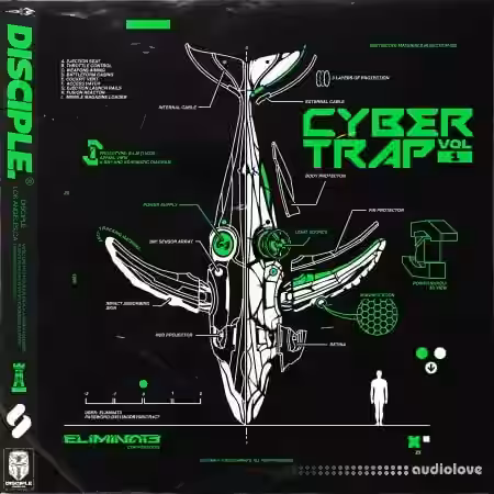 Disciple Samples Eliminate Cyber Trap Vol.1 [WAV] - Sample Pack Artwork