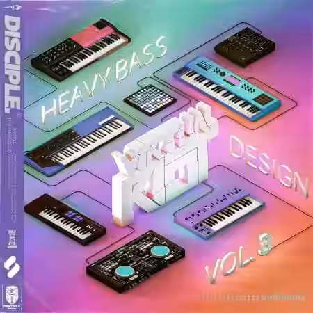 Disciple Samples Virtual Riot - Heavy Bass Design Vol. 3 [WAV] - Sample Pack Artwork