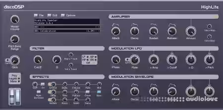 DiscoDSP HighLife v2.7.1 [WiN] - Sample Pack Artwork