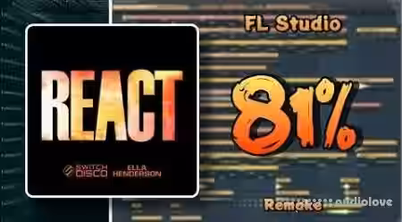 Distilish Switch Disco REACT (FL Studio Remake) + FLP [DAW Templates] - Sample Pack Artwork