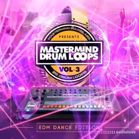 DiyMusicBiz EDM Dance Drum Loops Vol.3 [WAV] - Sample Pack Artwork
