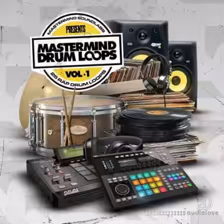 DiyMusicBiz Rap Drum Loops Vol.1 [WAV] - Sample Pack Artwork