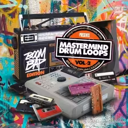 DiyMusicBiz Rap Drum Loops Vol.2 [WAV] - Sample Pack Artwork