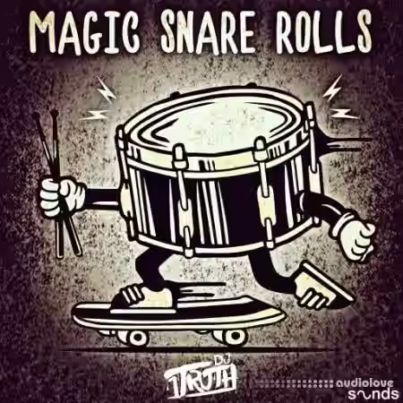 DJ 1Truth Magic Snare Rolls [WAV] - Sample Pack Artwork