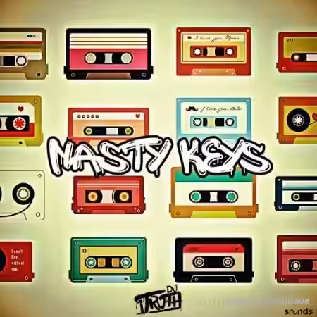 DJ 1Truth Nasty Keys [WAV] - Sample Pack Artwork