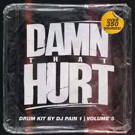 DJ Pain 1 Damn that Hurt Volume 3 [WAV] - Sample Pack Artwork