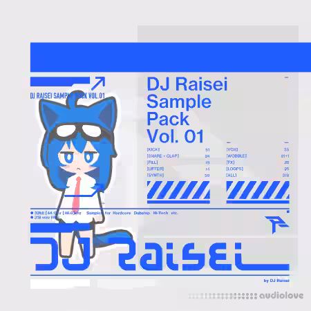 DJ Raisei Sample Pack Vol.01 [WAV] - Sample Pack Artwork