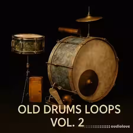 DJ Tools 4 Turntablism Old Drums Vol.2 [WAV] - Sample Pack Artwork