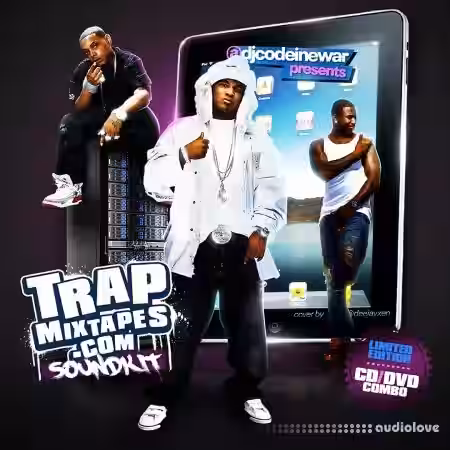 Djcodeinewar Trapmixtapes.com Soundkit [WAV, Synth Presets] - Sample Pack Artwork