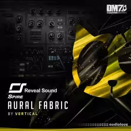 Dm7 Records Reveal Sound Spire - Aural Fabric by Vertical [Synth Presets] - Sample Pack Artwork