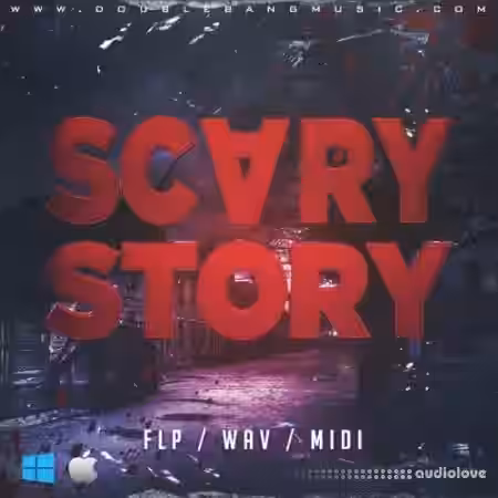 Double Bang Music Scary Story [WAV, MiDi, DAW Templates] - Sample Pack Artwork