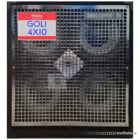 Dr Bonkers Bass Cab Classics Volume 14: GOLI 4X10 - Sample Pack Artwork