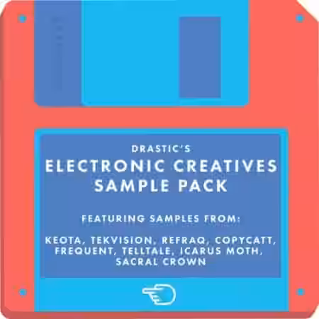 Drastic The Electronic Creatives Sample Pack [WAV, Synth Presets] - Sample Pack Artwork