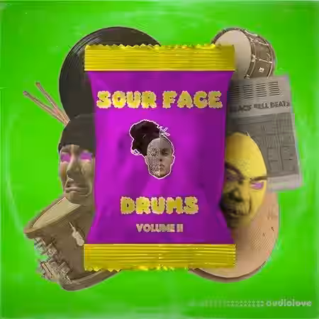 Drivensounds Sour Face Drums Volume 2 [WAV] - Sample Pack Artwork